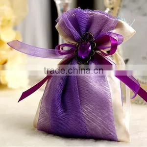 New Wedding Gift Packaging Nonwovens Bags With Resin Drill thumbnail-2