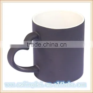 Heart Handle Color Changing Mug Matt Sublimation Mug Ceramic Mugmug Press Blue Red & Yellow thumbnail-1