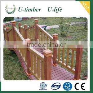 Cheap and Fine WPC Wood Composite Stainless Steel Railing thumbnail-3
