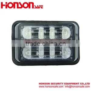 12V 1W LED Warning Grille Vehicle Surface Mount Emergency Light HF-241 thumbnail-3