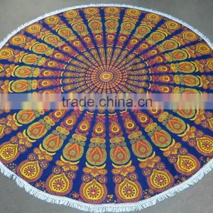 Wall Hanging Cotton Yoga Mat thumbnail-1