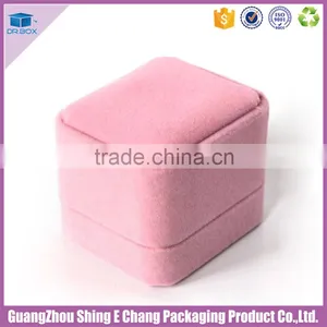 Hot Sale Cardboard Printed Velvet Jewelry Box With Customized Logo With Foam Inserts thumbnail-3