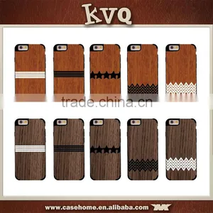 OEM Design Wooden Phone Case Back Cover Case for Iphone thumbnail-1