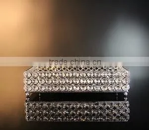 AN370 ANPHY European Style Noble Wedding Cosmetics Decoration Three Sizes Crystal Plate Tray Holder Display Stock thumbnail-1