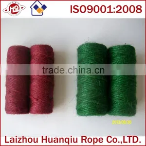 2 Ply Twisted Colored Jute Twine,jute Rope thumbnail-1