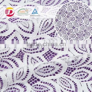 Wholesale Cheap Poly Cotton Wedding Express Lace Fabric for Dress thumbnail-4