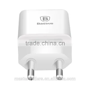 BASEUS 2.1A Fast Charging Single USB Travel Charger Adapter For IPhone SE/6/6S Travel Charger Adapter EU Plug For SamsungTB-0222 thumbnail-1