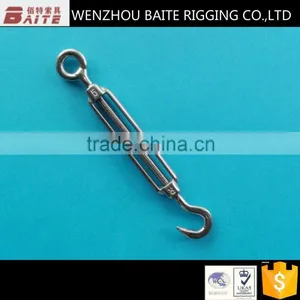 Zinc Plated European Type Turnbuckle With Hook To Hook in China Rigging Manufacturer thumbnail-2