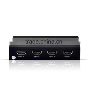 5 Port HDMI Splitter Switch Selector Box 1080P for HDTV thumbnail-3