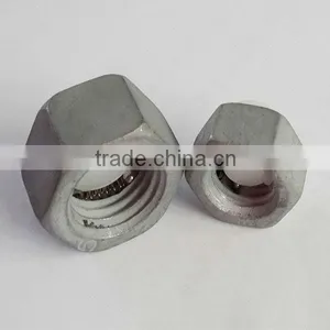No.1 Zinc Plated With Spring & Ball Hex Lock Nuts thumbnail-1