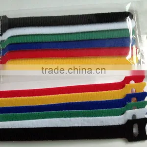 Double Side Adjustable Back to Back Hook and Loop Cable Tie thumbnail-1