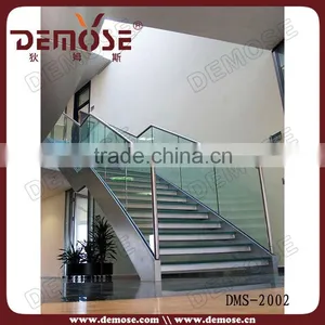Exterior Stainless Steel Glass Spider Stair Design thumbnail-1