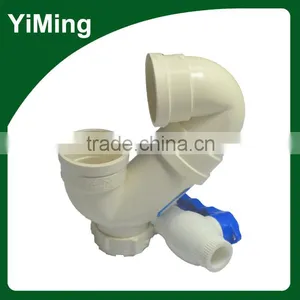 YiMing Pipe Junction Pvc s Type Trap Checking Hole Gutter Fittings Wholesale Price thumbnail-3