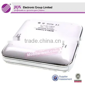 [JQX] 50000mah Lipstick USB Portable Battery Charger Power Bank For Mobile Phone-white thumbnail-1