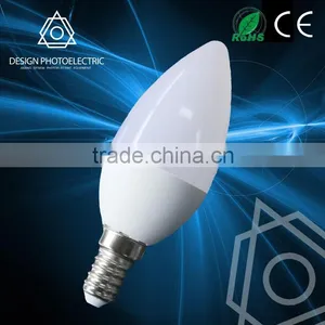 Hot Sale DC 5v 3w Mini USB Led Bulb Light With Switch C37 E14 Lamp Led Bulb Candle Light thumbnail-1
