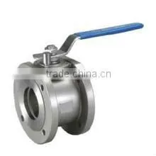 Supply High Quality Stainless Steel 1pc Wafer Flanged Ball Valve in China thumbnail-1