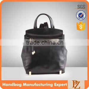4804 Classic Style Fashion Custom Daily Backpack High PU Leather Laptop Bag Backpack 2016 thumbnail-1
