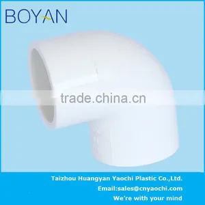 BOYAN Pvc ASTM Standard Water Supply Pipe Fitting 90 Degree Elbow thumbnail-1