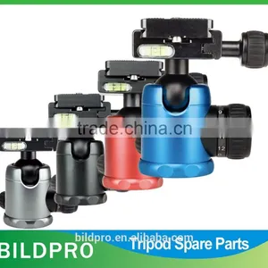 36mm Big Sphere Ball Head Tripod Pan Head Aluminum Alloy thumbnail-1