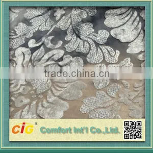 Chenille Jacquard Sofa Fabric Stock Lots thumbnail-1