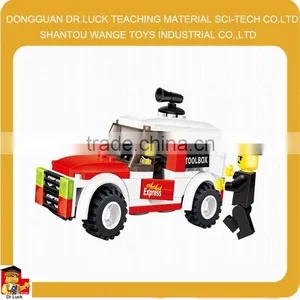 Shantou Toy Kids Plastic Toys Building Blocks Truck Toy thumbnail-1