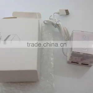 Promotional Gift Computer Colorful LED 4 Port Mini USB HUB thumbnail-5