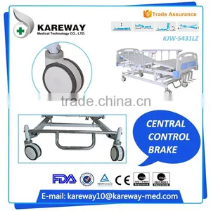 China Supplier Lift Ultra-low Disabled 4 Cranks Popular Four Crank Manual Sickroom Bed thumbnail-3