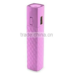 Promotional Gift Mascara 2600mah Power Bank With Torch thumbnail-3
