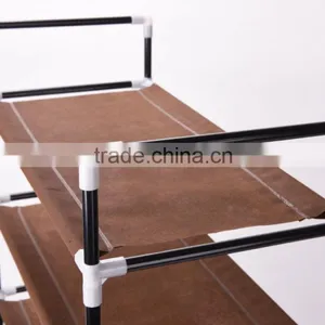 6 Layers Waterproof Folding Rotating Shoe Rack for Sale thumbnail-5