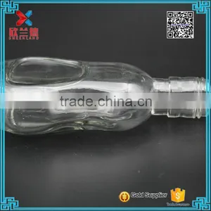 4oz Calabash Shape Screw Top Wine Glass Bottle for Whisky thumbnail-4