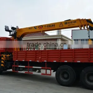 12 Tons Hydraulic Telescopic Boom SQ12SA3 Truck Mounted Crane Quality Choice thumbnail-2