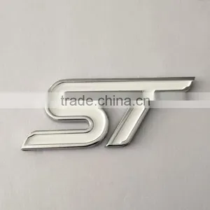 Custom Made Good Quality Zinc Alloy 3D Metal Chrome Logo Badge Car Emblem for Ford thumbnail-4