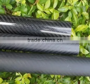 23*20*1000 3K Carbon Fiber Round Tube Pipe/Carbon Fibre Tube, Roll Wrapped Carbon Tube thumbnail-5