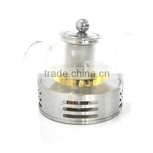 Stainless Steel Teapot Warmer / Base Warmer / Tea Warmer for Glass Tea Pot Supplier's Choice thumbnail-1