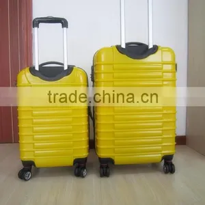 HARD SHELL ABS &PC YELLOW PRINT LUGGAGE in Haoyu thumbnail-4
