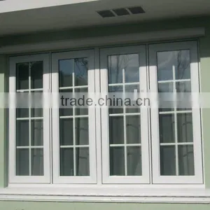 Window Grill Design, High Quality Pvc Casement Window With Grilles thumbnail-1