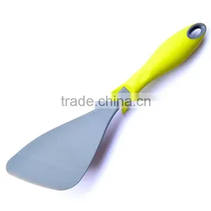 Food Grade Nylon Non-stick Plastic Cutlery Turner With Standing Handle thumbnail-1
