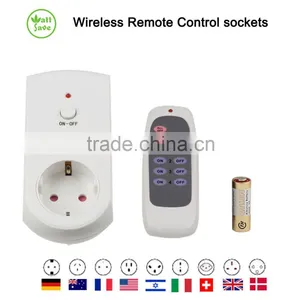 Wall Switch and Socket Remote Control Socket Set EU Plug K15 1+1 thumbnail-1