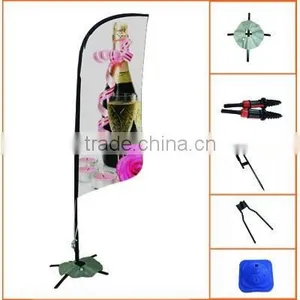 Rectangle Flag Banner With Sublimation Print thumbnail-2