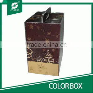 FOLDING COLOR BOX WINE PACKING BOX thumbnail-4