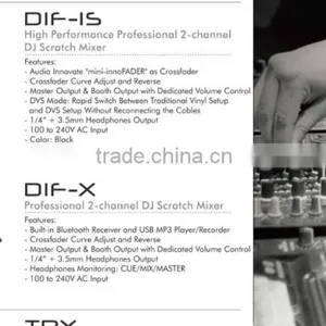 DJ Mixer Professional Mixer, USB Mixer Console thumbnail-5