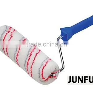Polypropylene Tube Handle Brush Red Strip Acrylic Roller Brush thumbnail-1