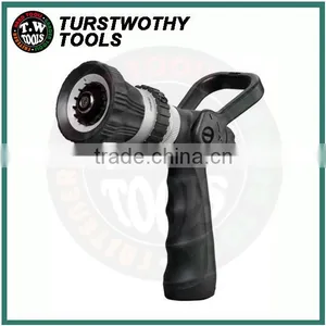 Taiwan Fireman Heavy Duty Level Flow Control Stream Nozzle Garden Hose Nozzle thumbnail-1