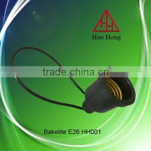 HAOHONG Bakelite E26 HH001 E26 Socket / E26 Bakelite / E26 Lamp Holder thumbnail-2