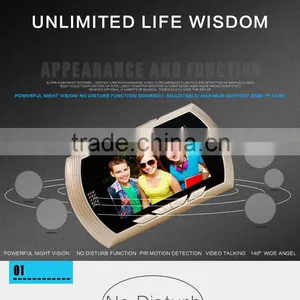 Danmini 4.3" Electronic Digital Peephole/Doorbell/Door Viewer Door Camera Quality Choice thumbnail-5