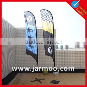 Decorative Full Color Printing Cheapest Beach Flags thumbnail-3