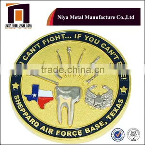 Customized Souvenir Enamel Metal Token Coin thumbnail-2