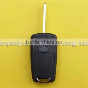 2 Buttons Flip Folding Remote Key Fob Case Shell for Chevrolet Cruze HU100 Blade thumbnail-3
