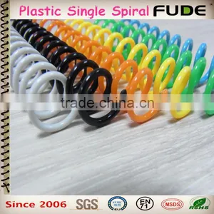 Environment PVC Single Spiral Plastic Coil Binding School Supply thumbnail-1