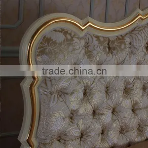 French Classic Furniture Solid Wood Bed Europe and America Style Home Furniture Bed thumbnail-4